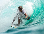 Surfing in Uruguay