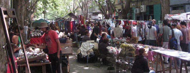 Tristan Narvaja market in Montevideo